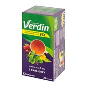 Verdin fix z Earl Grey, zioła do zaparzania, saszetki, 20 szt.