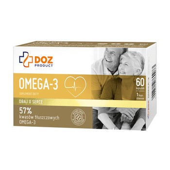 DOZ PRODUCT Omega-3, kapsułki, 60 szt.