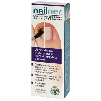 Nailner, lakier przeciw grzybicy paznokci, 5 ml