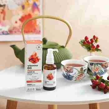 Aura Herbals Witamina D3 4000 IU MCT-Oil, krople, 50 ml