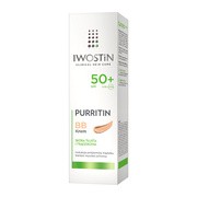 Iwostin Purritin, krem BB do skóry tłustej i trądzikowej SPF 50+, 30 ml