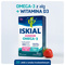 Iskial Junior Omega-3, żelki, smak truskawkowy, 30 szt.