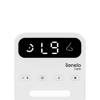 Lionelo BabyAir Flow, elektryczny aspirator do nosa z lampką, 1 szt.