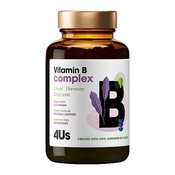 4Us Vitamin B complex, kapsułki, 60 szt.