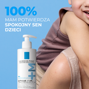 Zestaw La Roche Posay Lipikar, Syndet AP+, krem myjący uzupełniający poziom lipidów, przeciw podrażnieniom skóry, 400 ml + Baume AP+Max, balsam o potrójnym działaniu, 400 ml