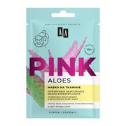 alt AA Aloes Pink, intensywnie nawilżająca maska rozświetlająca na tkaninie, 18 ml