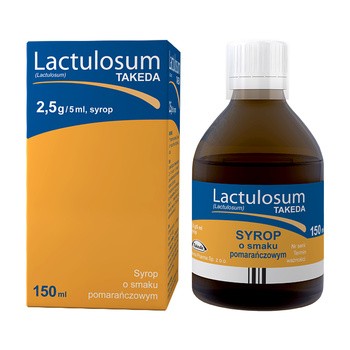 Lactulosum Takeda, (2,5g/ 5ml), syrop, 150 ml
