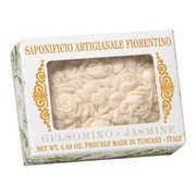 Saponificio Artigianale Fiorentino, naturalne mydło w pudełku z okienkiem, jaśmin, 125 g https://azcdn.doz.pl/image/d/product/43f69926-scale-180x180.png