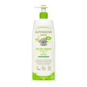 Alphanova Bebe, organiczne mleczko z oliwą do mycia dla dzieci, 500 ml