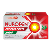 Nurofen Express Forte Mini, 400 mg, kapsułki miękkie, 20 szt.
