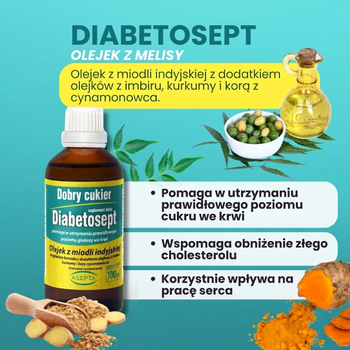 Asepta Diabetosept, krople, 100 ml