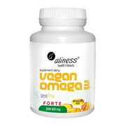Aliness Vegan Omega 3 Forte DHA 500 mg, kapsułki, 60 szt. https://azcdn.doz.pl/image/d/product/2f6e3271-scale-180x180.png