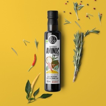 Diet-Food, Bio Coco Aminos Spicy, bio kokosowy sos balsamiczny ostry, 250 ml