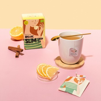 Diet-food, BIO Slim Green Tea, herbata ziołowa z Garcinia Cambogia, 20 x 1,5 g