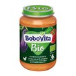 BoboVita Bio, kurczaczek z bakłażanem i komosą ryżową w pomidorach, 6 m+, 190 g