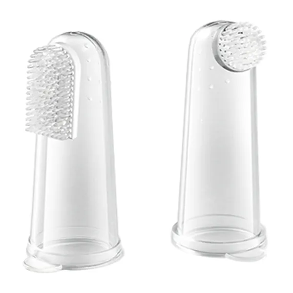 Szczoteczki do zębów dla niemowląt na palec 2 szt. [BabyOno] - BabyOno