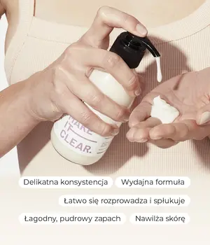 Veoli Botanica Make It Clear, mleczna emulsja oczyszczająca do twarzy, 200 ml