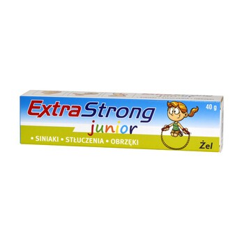 Extra Strong Junior, żel na siniaki, stłuczenia i obrzęki, 40 g