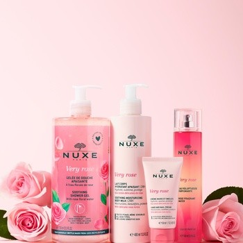 Nuxe Very Rose, nawilżające mleczko do ciała, 400 ml