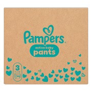 Pampers Active Baby Pants, 3, (6-11 kg), pieluchomajtki, 180 szt.