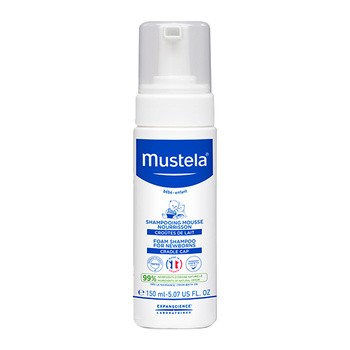 Mustela Bebe-Enfant, szampon w piance dla niemowląt, 150 ml