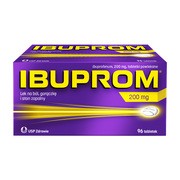 Ibuprom, 200 mg, tabletki powlekane, 96 szt.        