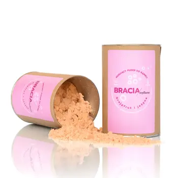 Bracia Mydlarze, musujący puder do kąpieli, Grejpfrut i jeżyna, 300 g