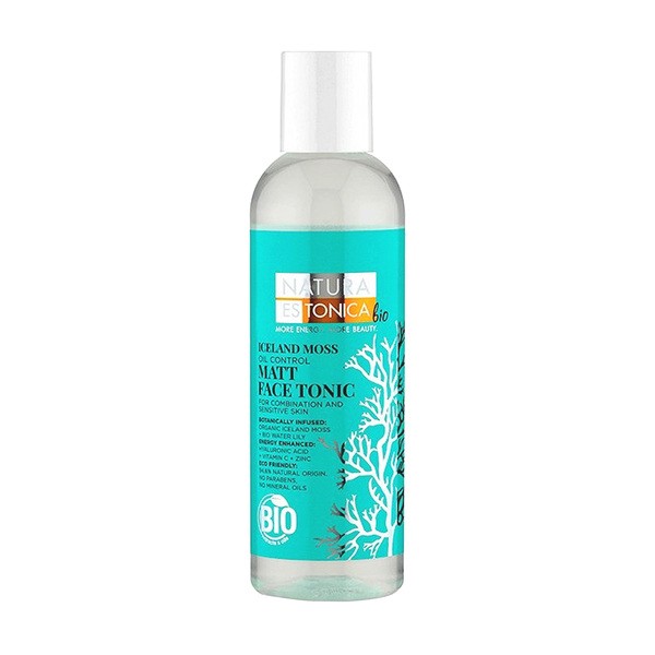 Natura Estonica Bio Natura Estonica Iceland Moss, tonik matujący, Islandzki Mech, cera mieszana i wrażliwa, 200 ml — Składniki i ocena