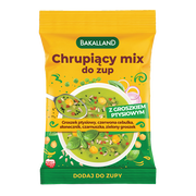 Bakalland, Chrupiący mix do zup z groszkiem ptysiowym, 75 g https://azcdn.doz.pl/image/d/product/2fa07306-scale-180x180.png