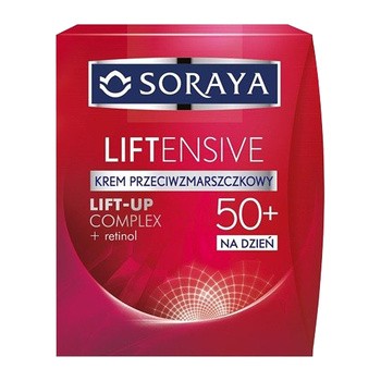 Soraya Liftensive 50+, przeciwzmarszczkowy krem na dzień, 50 ml