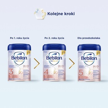 Zestaw 2x Bebilon PROfutura CESARBIOTIK 2, mleko następne po 6. miesiącu, proszek, 800 g