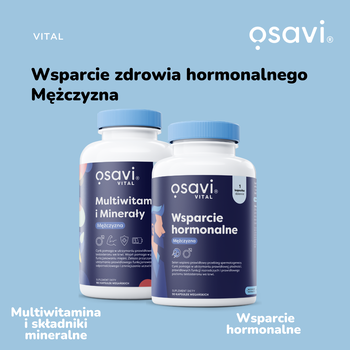 Osavi Wsparcie Hormonalne Mężczyzna, kapsułki, 30 szt.