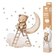 Sipo, Naklejki na ścianę dla dzieci, Miś na drabinie, 1 szt. https://azcdn.doz.pl/image/d/product/125b80c1-scale-180x180.png