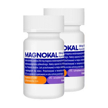 Zestaw 2x MagnoKal, tabletki, 50 szt.