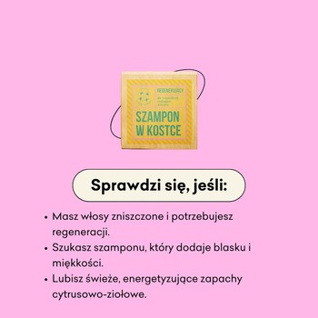 Mydlarnia 4 Szpaki, Eukaliptus Cytrynowy, regenerujacy szampon w kostce, 75 g