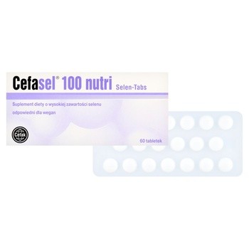 Cefasel 100 nutri, Selen-Tabs, tabletki, 60 szt.