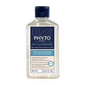 Phytocyane, szampon rewitalizujący dla mężczyzn, uzupełnienie kuracji przeciw wypadaniu włosów, 250 ml