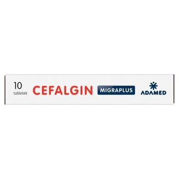 Cefalgin, 250 mg +150 mg + 50 mg, tabletki, 10 szt.