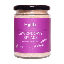 Mglife Natural Cosmetics Lawendowy relaks, magnezowa sól do kąpieli, 540 g