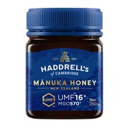 Haddrell's, Manuka Honey, miód manuka UMF16+, MGO570+, 250 g https://azcdn.doz.pl/image/d/product/4ab9ca87-scale-180x180.png
