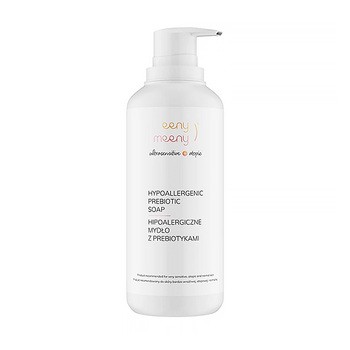 Eeny Meeny Ultrasensitive+Atopic, hipoalergiczne mydło z prebiotykami, 400 ml
