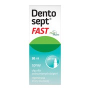 Dentosept Fast, spray, ulga dla podrażnionych dziąseł, 30 ml