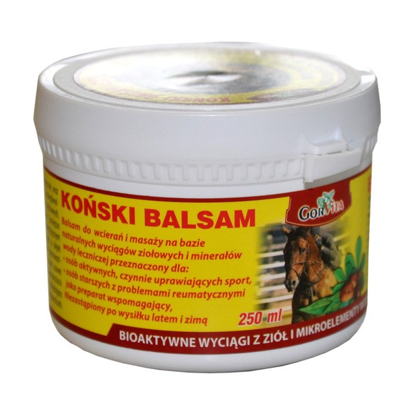 Gorvita Gorvita, Koński Balsam, 250 ml — Inhaltsstoffe und Bewertung
