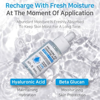 APLB Hyaluronic Acid Ceramide HA B5 Ampoule, serum nawilżające do twarzy z kwasem hialuronowym, ceramidami i witaminą B5, 40 ml