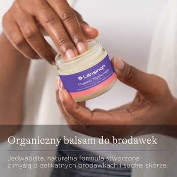 Lansinoh, organiczny balsam do brodawek piersi, 60 ml