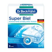 Dr. Beckmann, Super biel w saszetkach, 3 x 40 g        