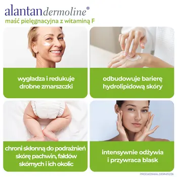 Alantandermoline, maść pielęgnacyjna z witaminą F, 50 g
