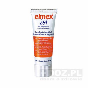 Elmex, żel, 25 g (import równoległy, Delfarma)