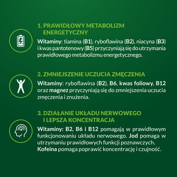Vigor Up! Energia, tabletki, 60 szt.