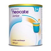 alt Neocate Junior, żywność specjalnego przeznaczenia medycznego o smaku waniliowym, 400 g